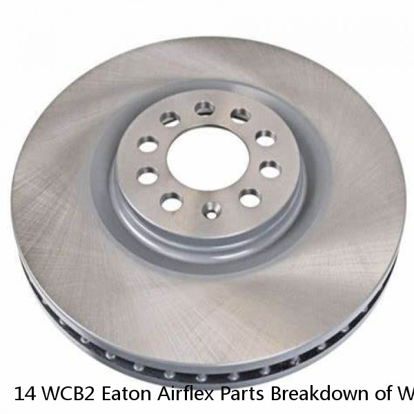 14 WCB2 Eaton Airflex Parts Breakdown of WCB2 Mounting Flange Sub-assemblies (Item 1)