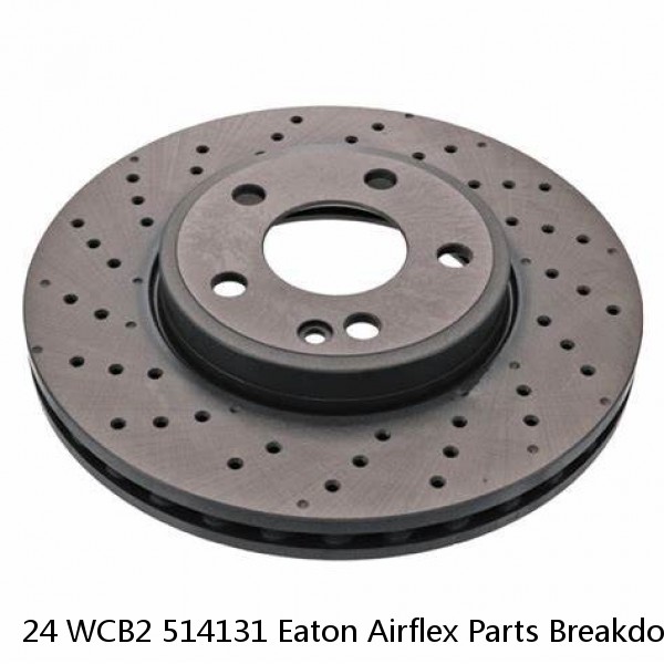 24 WCB2 514131 Eaton Airflex Parts Breakdown of WCB2 Friction Disc Sub-assemblies (Item 7)